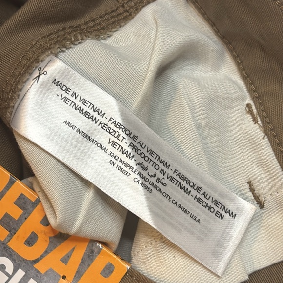 ✨Women’s Ariat Rebar Perfect Rise Stretch Made Tough Hard Working Shorts Size 27 - Picture 11 of 14